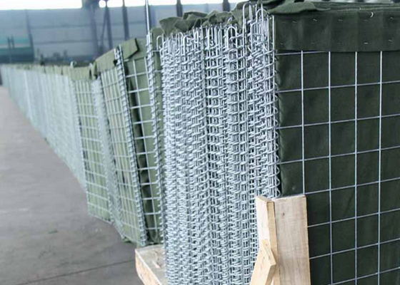 Duurzaam Gelast Verdedigings de Barrièrebastion 75*75mm van Gabion Ondergedompeld Heet Gegalvaniseerd