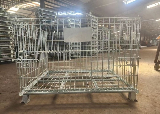 De Draad Mesh Container Hot Dipped Galvanized van de pakhuisopslag 50*50