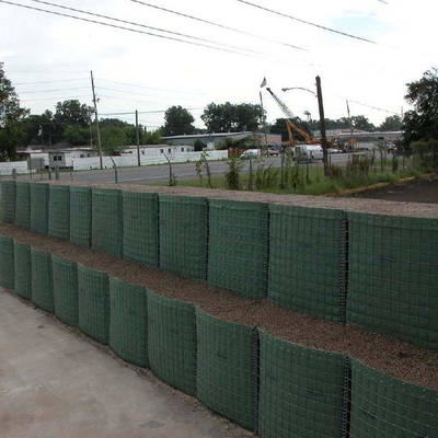Gegalvaniseerde Hesco-Bastionen als Bescherming Gabion Mesh Used Retaining Wall Barriers