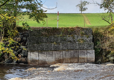 Geweven gavionendozen met gegalvaniseerd gaviongas 1m x 1m x 1m voor rivierbescherming