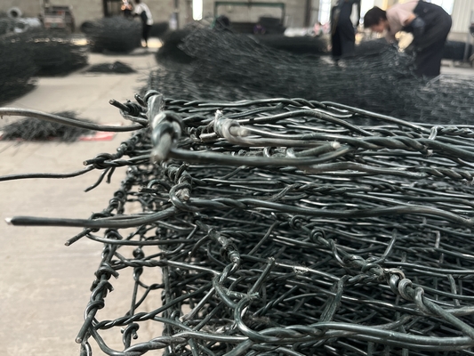 2m x 1m x 1m Gabion box voor de bouw van stenen muren