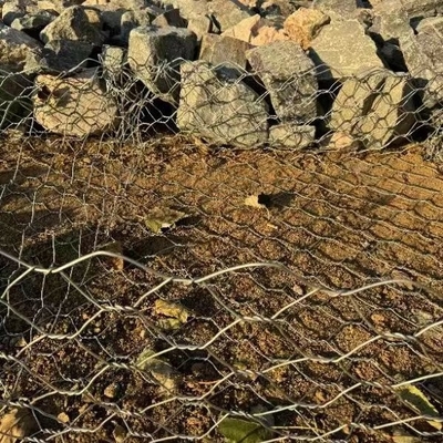 3.0mm 1x1x1m Gabion Box Steunmuur gegalvaniseerd