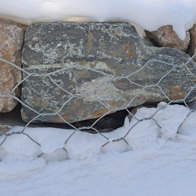 2*1*1 M PVC-gecoate Gabion Box Hexagonale erosiebestendige