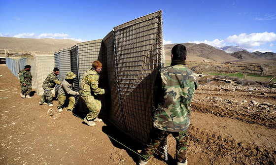 5 mm militaire barrière warm gegalvaniseerd zware zandzak draadnet defensief