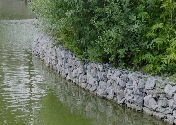 Hexagonale Q235 Geweven Gabion Baskets Steenkisten voor Slopbescherming en Ondersteuning