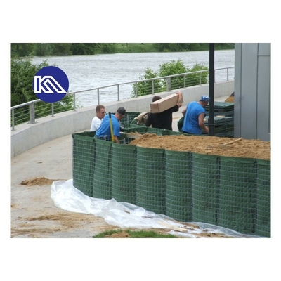 Op maat gemaakte 5*1*1 M defensieve bastion barrière voor overstromingsbestrijding