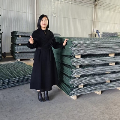 1m hoog warm gedompeld gegalvaniseerd MIL 4 defensieve barrière voor militaire defensieve bastion barrières