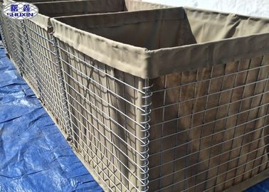 Geotextile voerde Militaire Zandmuur, Secuirty-het Bastionmuur van Zandhesco