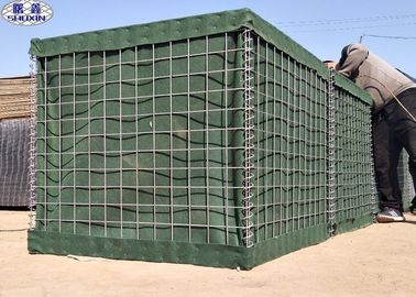 Geassembleerde Veiligheidszand Gevulde Barrières, Verdedigings Gelaste Gabion-Doos