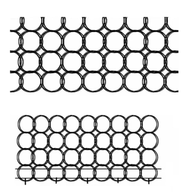 Onopvallend tankscheids hek 10x5x1.4m Veiligheid KN Tank Draad Mesh Barrier