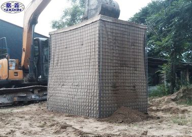 Gegalvaniseerde Staalhesco Verdedigingsbarrière/Netwerk Gegalvaniseerde Gabion-Doos
