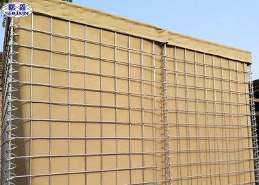 Het zink bedekte Verdedigings het Bastioniso Certificatie met een laag van de Barrièremuur HESCO