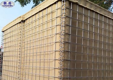 5mm Zand bedekte de Gevulde Muur Galfan de Verdedigingscertificatie van Barrièrece met een laag