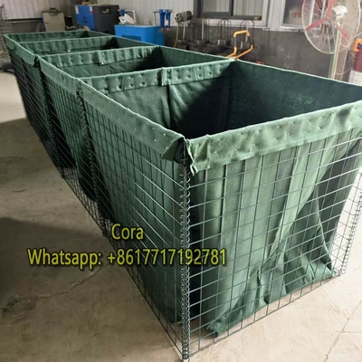 Gegalvaniseerde stalen defensieve barrière SX-3 voor overstromingsbeheersing