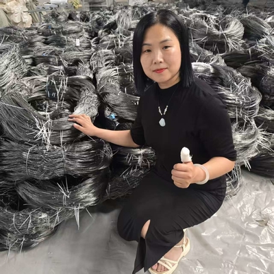 Slechte zichtbaarheid anti-tank draad barrière 10x10m Steel Mesh 30kg