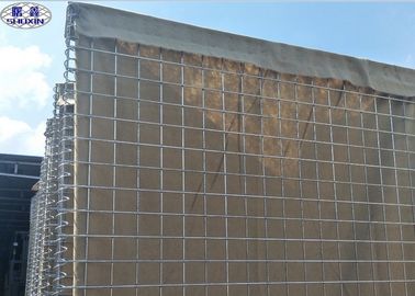 Bastion van de Muur het Verdedigingshesco van Gabion van het draadnetwerk 3 Jaar Garantieiso Certificatie