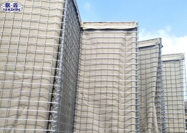 De militaire Gabion-Verdedigingsbarrières van de Doosmuur HESCO voor het Leger Vriendschappelijke Eco van Oman -