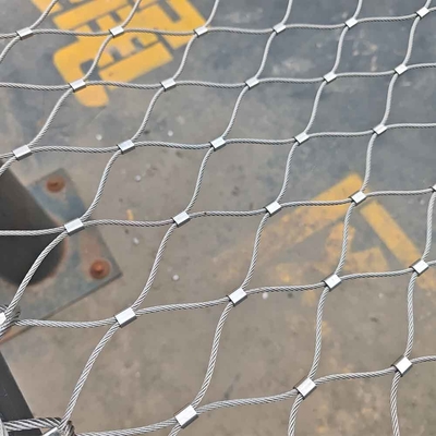 Kn Metalen draadnet Anti-Drone Net High Ductility Stretchable Metal Roestvrij staal 304
