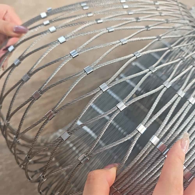 Roestvrij staal anti-drone draad mesh 3m x 3m aanpasbaar