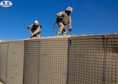 Het zware Militaire HESCO-Zink van de Barrièrescontainer - Deklaag Gelaste Gabion