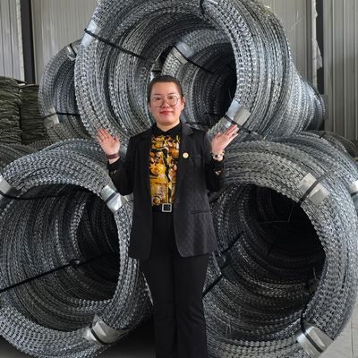 Egoza Concertina Razor met prikkeldraad Hek Ultieme Perimeter Defense Solution