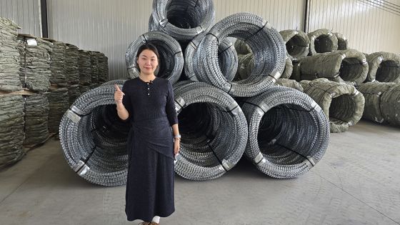 KN Warm verkoop Hoge veiligheid warm gedompeld gegalvaniseerd prikkeldraadscherm, geschikt voor gevangenissen/luchthavens