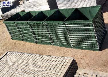 De gegalvaniseerde Militaire Barrières gebruikten Beschermende Murengeotextile Stoffencomponenten