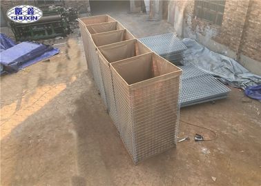 Leger die de Hete Ondergedompelde Gegalvaniseerde Ambacht van de Barrièredefensie na Lassen met behulp van