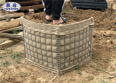 De hete Ondergedompelde Gegalvaniseerde Doos SX 2 van Miltary Gabion voor Beschermingsmateriaal