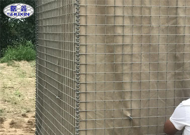 SX 4 Gabion-Manden Explosiebestendige Muur voor Gegalvaniseerde Leger Opleiding