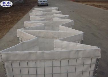 Beige Gemakkelijke de Installatie Eenvoudige Demontage van Kleuren Militaire Zand Gevulde Barrières
