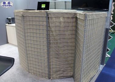 De op zwaar werk berekende Zand Gevulde Kooien van Barrièresrots Gevulde Gabion voor Militair