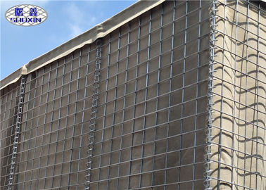 Militaire barrière voor veiligheid