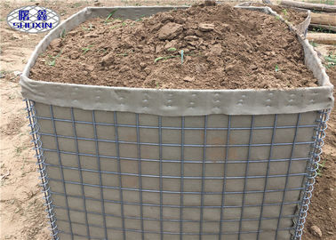 Metaal Mesh Sand Wall Mil 3 het Militaire Roestvrije staal van Barrièrehesco