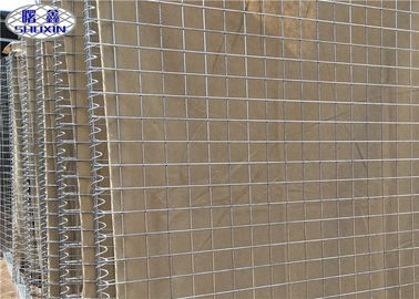 Militaire Gebruikte Gabion-Gegalvaniseerde het Staalcomponenten van Mandmorden Type