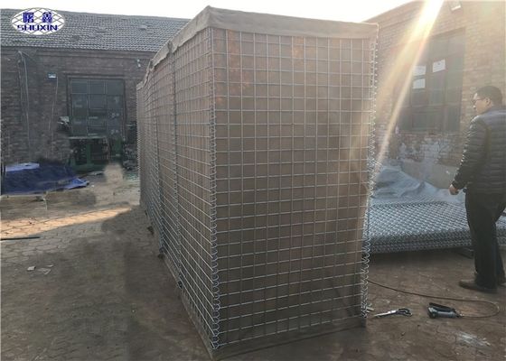 Vinnige inzet gegalvaniseerd gelast mesh zand gevulde barrières Gabion