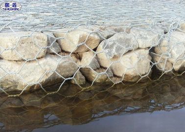 Zware de Behoudende Muur Gegalvaniseerde Hexagonale Eigenschap Vriendschappelijke Eco van Steengabion -