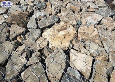 Hete Ondergedompelde Gegalvaniseerde Gabion-Muurkooien, de Gelaste Manden van Draadgabion