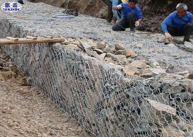 De Muurkooien van 60*80 Gabion/van de Steen Behoudende Muren van de Draadkooi Hexagonale Stijl