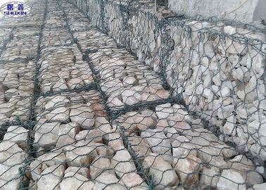 Zuur dat tegen Gegalvaniseerde Gabion-Manden voor Waterbodembescherming verzet zich
