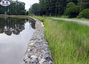 de Muurmanden Gegalvaniseerde Oppervlaktebehandeling van 80x100 HoleTwisted Gabion