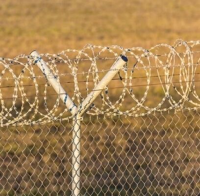 Razor draad Razor prikkeldraad gegalvaniseerd staal 18 