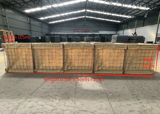 Mil 5 Defensief Perimeterhek Gaaspaneel Defensieve Bastion Barrières Bieden Robuuste Beveiligingsoplossingen Voor Industriële En Commerciële Eigendommen