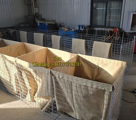 Betrouwbare en handige kogelvrije verdedigingsmuur die in de oorlog met Iran werd gebruikt