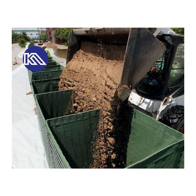 Galfan-gecoat zwaargewicht, ontploffingsbestendige, defensieve barrière, Gabion-ontploffing