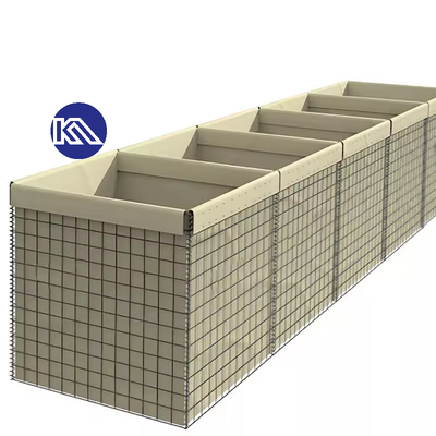 Flood Control Barrier Blast Wall Hoge kwaliteit gegalvaniseerd De perimeter verdedigingsmuur Beveiligingshekwerk Defensieve barrière