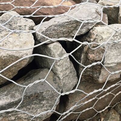 Turkije PVC bedekt 3*3*0.3m Gabion Matras voor rivierbank beschermmuur
