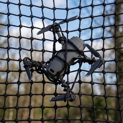 Robuust polyethyleen (PE) drone- en UAV-barrièrenet