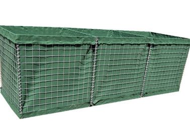Van het Netwerkgabion van de laag Koolstofstaaldraad het Systeem van de de Dooshesco barrière voor Veiligheid en Defensiemuren