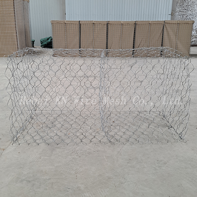 2*1*1 m Heavy Duty Zeshoekige Draadgaas Gabion Manden Te Koop